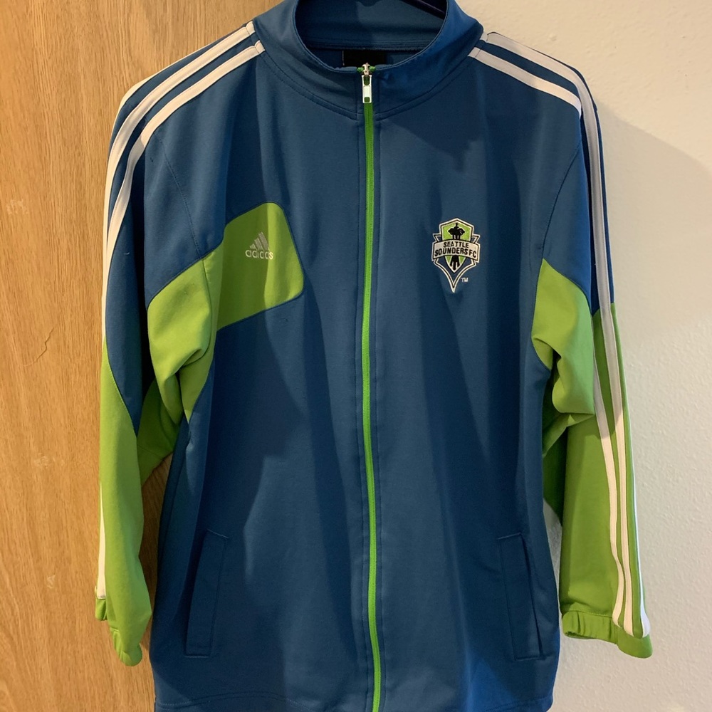 Vintage adidas Seattle Sounders jacket large